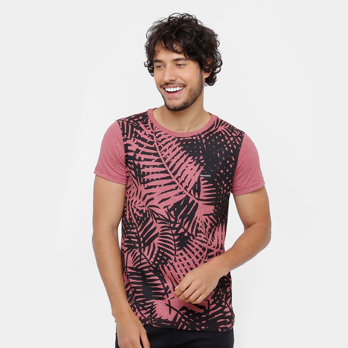 camisa rock masculina